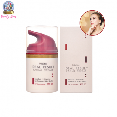ครีมทาหน้า มิสทีน ไอเดียล รีซัลท์ เฟเชี่ยล ครีม 45 กรัม Mistine Ideal Result Facial Cream 45 g.