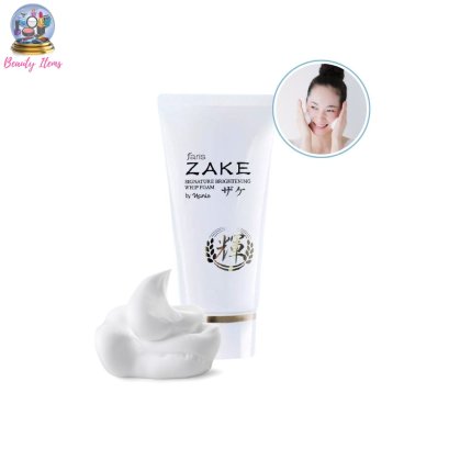 วิปโฟม ฟาริส บาย นาริส สาเก ซิกเนเจอร์ ไบรท์เทนนิ่ง ขนาด 80 กรัม Faris by Naris Zake Signature Brightening Whip Foam 80 g.