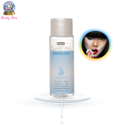 ผลิตภัณฑ์ล้างเครื่องสำอาง มิสทีน แคลริฟายอิ้ง เคล็นซิ่ง วอเตอร์ 100 มล. Mistine Clarifying Cleansing Water 100 ml.