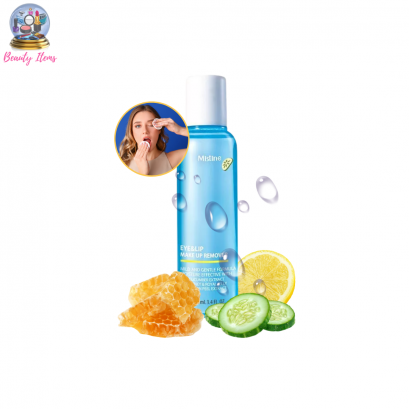 ที่เช็ดเครื่องสำอางรอบดวงตาและปาก มิสทีน อาย แอนด์ ลิป เมคอัพ รีมูฟเวอร์ Mistine Eye and Lip Make Up Remover 100 ml.