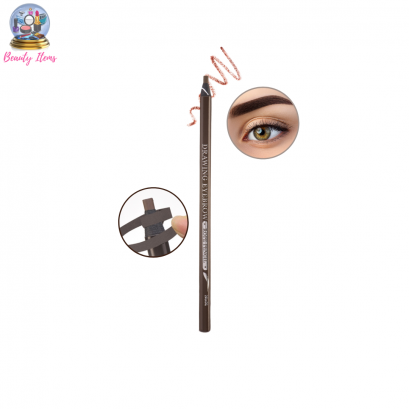 ดินสอเขียนคิ้วแบบดึงเชือก มิสทีน ดรอว์อิ้ง อายบราว โรพ เพ็นซิล 3.6 กรัม Mistine Drawing Eyebrow Rope Pencil 3.6 g.