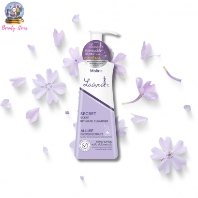 สบู่เหลวอนามัย มิสทีน เลดี้แคร์ ซีเคร็ท เซนท์ 200 มล. แถม 50 มล. Mistine Lady Care Secret Scent Intimate Cleanser 200 ml.