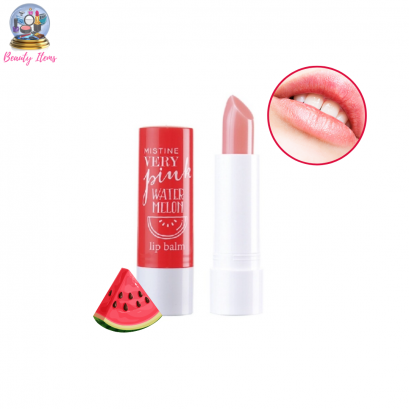 ลิปมันกลิ่นผลไม้ มิสทีน เวรี่พิงค์ ลิป บาล์ม Mistine Very Pink Lip Balm 3.2 g.