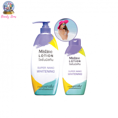 โลชั่น มิสทีน ซุปเปอร์ นาโน ไวท์เทนนิ่ง Mistine Super Nano Whitening Lotion