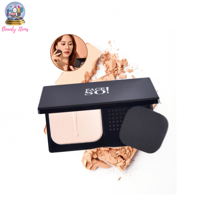 แป้งคุมมัน เฟสโซ เพอร์เฟค แมทท์ ออยล์ คอนโทรล พาวเดอร์ FACE SO! Perfect Matte Oil Control Powder SPF 30 PA+++ 10 g.