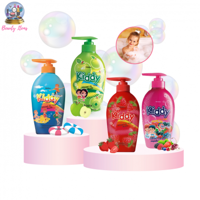 แชมพูอาบน้ำเด็ก มิสทีน คิดดี้ เฮด ทู โท บาธ ขนาด 400 มล. Mistine Kiddy Head to Toe Bath 400 ml.