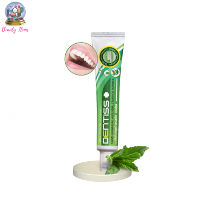 ยาสีฟัน มิสทีน เดนทิสท์ เฮอร์เบิล เอ็กซ์แทรค Mistine Dentiss Herbal Extracted Toothpaste 40 g.