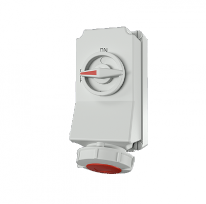 5608A :POWERP 3P+N+E 32A400VเมียติดผนังInterlock