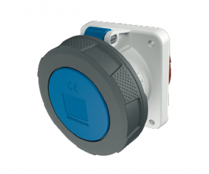 1264A : POWERPLUG 2P+E 63A230Vเมียฝัง(IP67)