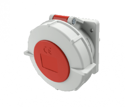 1820 : POWERPLUG 3P+N+E 32A400Vเมียฝัง(IP67)