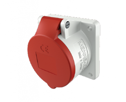 1797 : POWERPLUG 3P+N+E 32A400Vเมียฝัง(IP44)