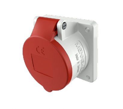 3385 : POWERPLUG 3P+N+E 16A400Vเมียฝัง(IP44)