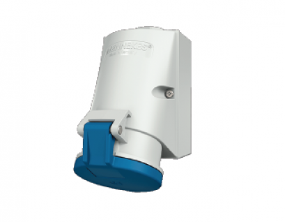 420 : POWERPLUG 2P+E 32A230Vเมียติดผนัง(IP44)