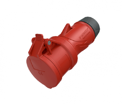 14520 : POWERPLUG 3P+N+E 32A400Vเมียกลางทาง(IP44)