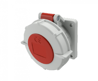 1131 : POWERPLUG 3P+N+E 16A400Vเมียฝัง(IP67)