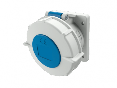 1810 : POWERPLUG 2P+E 32A230Vเมียฝัง(IP67)