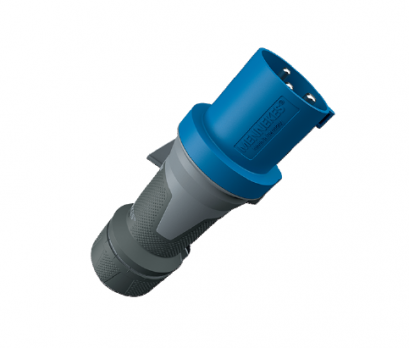 13102 : POWERPLUG 2P+E 63A230Vผู้(IP44)