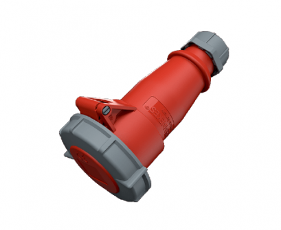 550 : POWERPLUG 3P+N+E 16A400Vเมียกลางทาง(IP67)