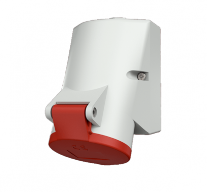 1724 : POWERPLUG 3P+E 16A400Vเมียติดผนัง(IP44)