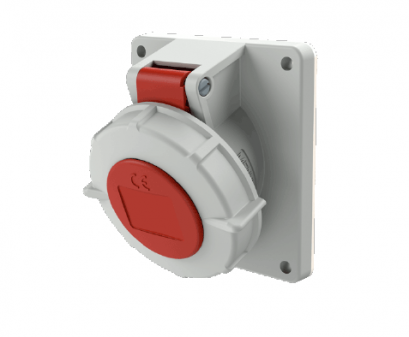 1704 : POWERPLUG 3P+E 16A400Vเมียฝังเฉียง(IP67)