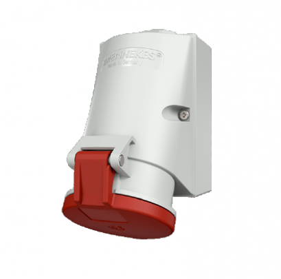 421 : POWERPLUG 3P+E 32A400Vเมียติดผนัง(IP44)