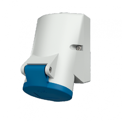 1720 : POWERPLUG 2P+E 16A230Vเมียติดผนัง(IP44)