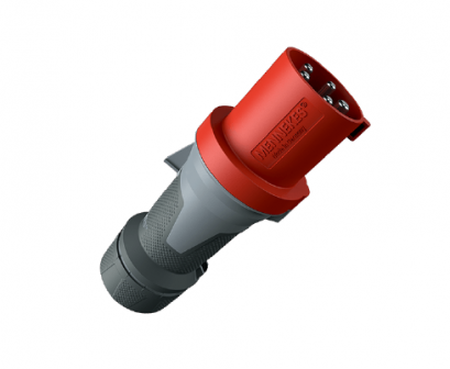 13112 : POWERPLUG 3P+N+E 63A400Vผู้(IP44)