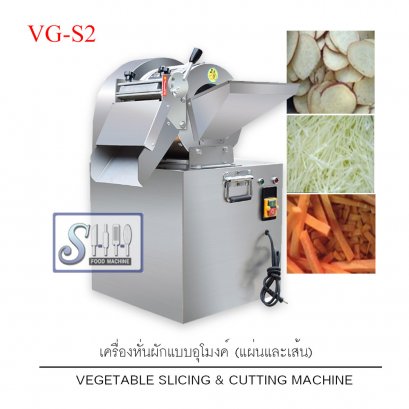 เครื่องหั่นผักแบบอุโมงค์ รุ่น VG-S2 (Vegetable slicing & cutting machine)