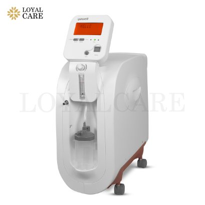 เครื่องผลิตออกซิเจน ขนาด 5 ลิตร Yuwell รุ่น 7F-5AW มีฟังก์ชั่นพ่นละอองยา ประกันศูนย์ไทย 3 ปี