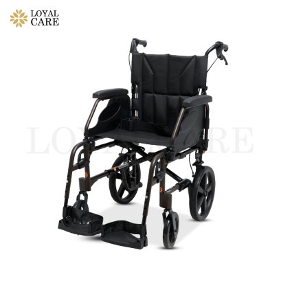 รถเข็นวีลแชร์แบบแมนนวล พับได้ รุ่นใหม่ USA ยี่ห้อ Invacare รุ่น Action 2 NG Transit Lite