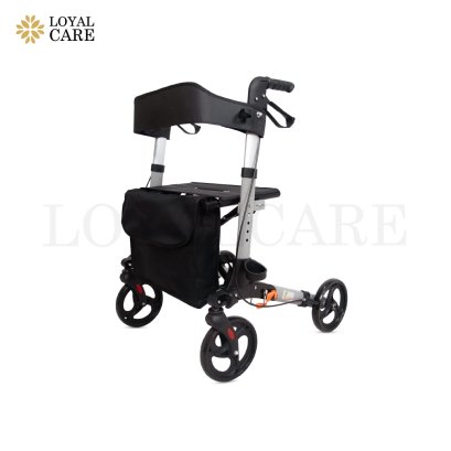 Aluminum Rollator รุ่น BT807L – รถช่วยเดินน้ำหนักเบา พับเก็บได้ จากแบรนด์ Better แข็งแรง มั่นคง ใช้งานง่าย เหมาะสำหรับผู้สูงอายุหรือผู้ต้องการฝึกเดิน รับประกันสินค้า 1 ปี