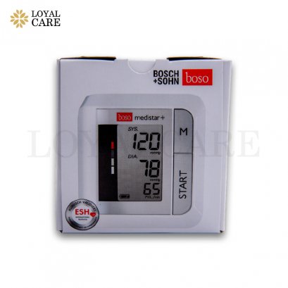 เครื่องวัดความดันโลหิตแบบสายรัดข้อมือ Boso รุ่น Medistar+