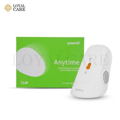 เครื่องตรวจวัดระดับน้ำตาลในเลือดแบบต่อเนื่อง (Continuous Glucose Monitoring System, CGMS) Yuwell รุ่น CT-3รับประกัน 2 ปี