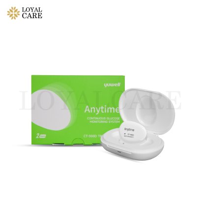 เครื่องตรวจวัดระดับน้ำตาลในเลือดแบบต่อเนื่อง (CGMS) Yuwell รุ่น CT-3 Transmitter ตัวส่งสัญญาณค่าน้ำตาล รับประกัน 2 ปี