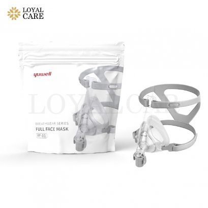 หน้ากาก CPAP ชนิดครอบจมูกและปาก FULL FACE MASK