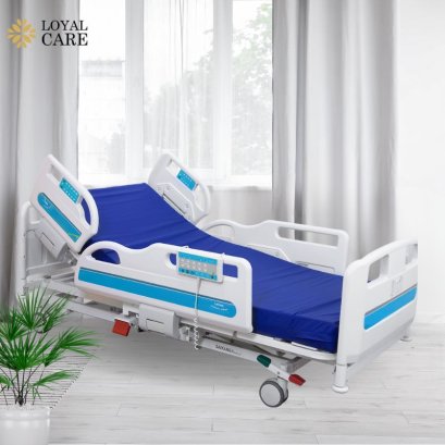 เตียงผู้ป่วยไฟฟ้าดีไซน์ปีกมังกร 8 ฟังก์ชัน Grand Deluxe (A-076)