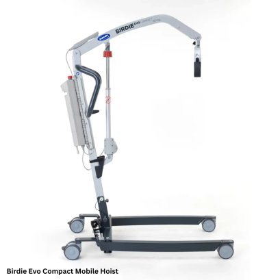 Invacare Birdie EVO Foldable Patient Lift with Universal Sling Size M