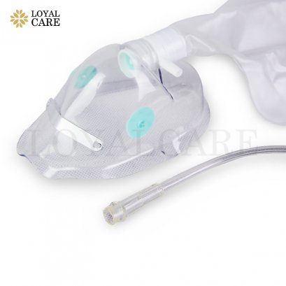 หน้ากากออกซิเจนพร้อมถุงลม (Mask With Bag)