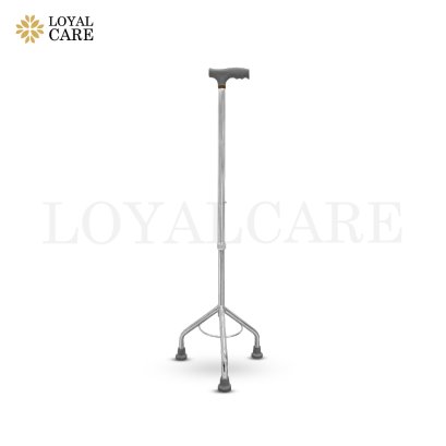 ไม้เท้าอลูมิเนียม 3 ขา (แบบหัวค้อน Tripod Cane)