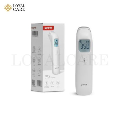 เครื่องวัดอุณหภูมิร่างกายอินฟราเรด Yuwell รุ่น YHW-6 รับประกันศูนย์ไทย 2 ปี