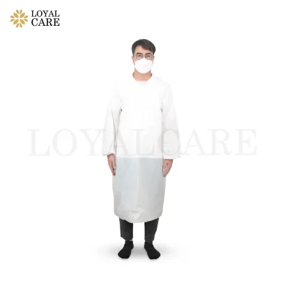 ชุดคลุมตัวแบบพลาสติก (Protective Gown)