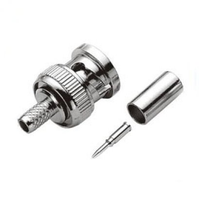 BNC male CRIMP 58