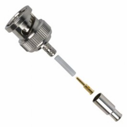 BNC male CRIMP RG174