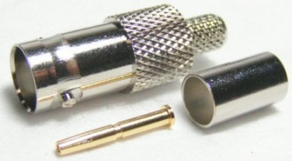 BNC female crimp 6