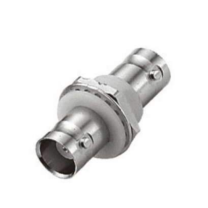 BNC double female bulkhead