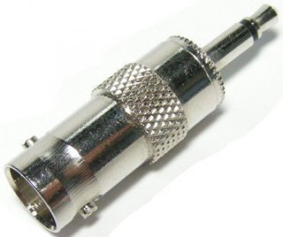 BNC female to 3.5mm plug