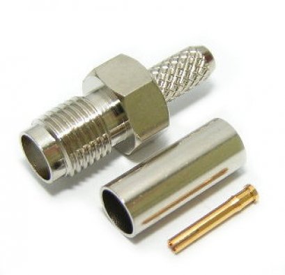 SMA female crimp RG58