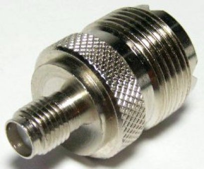 SMA female UHF female