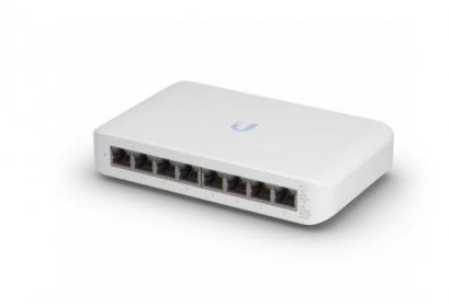 USW-Lite-8-PoE : UniFi Switch Lite 8  Port with PoE Fully Managed Layer 2 Gigabit Switch 802.3af/at and POE+