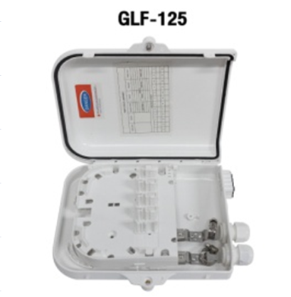 GLINK กล่องพักสายไฟเบอร์ออฟติก ODB Box 8 Core รุ่น GLF-125 (Outdoor) สีขาว